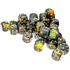 Chessex Brush 12mm d6 set 36ct