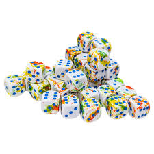 Chessex Brush 12mm d6 set 36ct