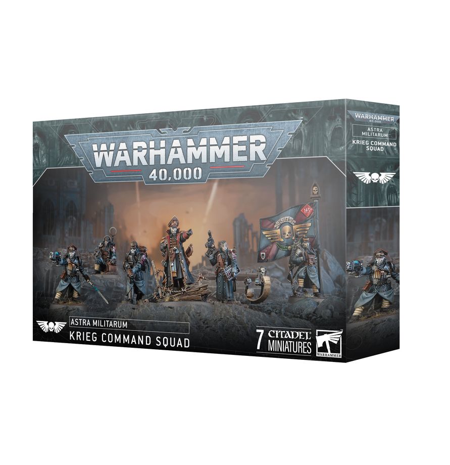 40K Astra Militarum Krieg Command Squad