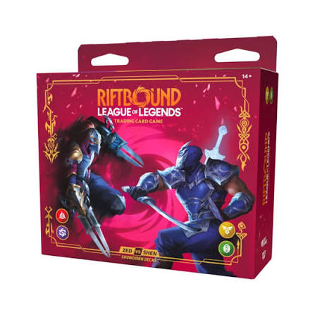 Rift Bound Zed Vs. Shen Showdown Deck