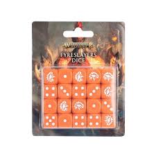 Warhammer Age of Sigmar AoS Fyreslayer Dice