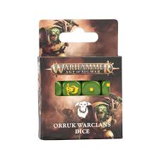 Warhammer Age of Sigmar Orruk Warclan Dice 4.0