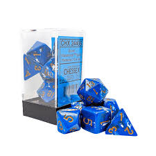 Chessex Matching Brush style Polyhedral 7-die set
