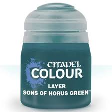Citadel Colour Layer Paint: Son's of Horus Green