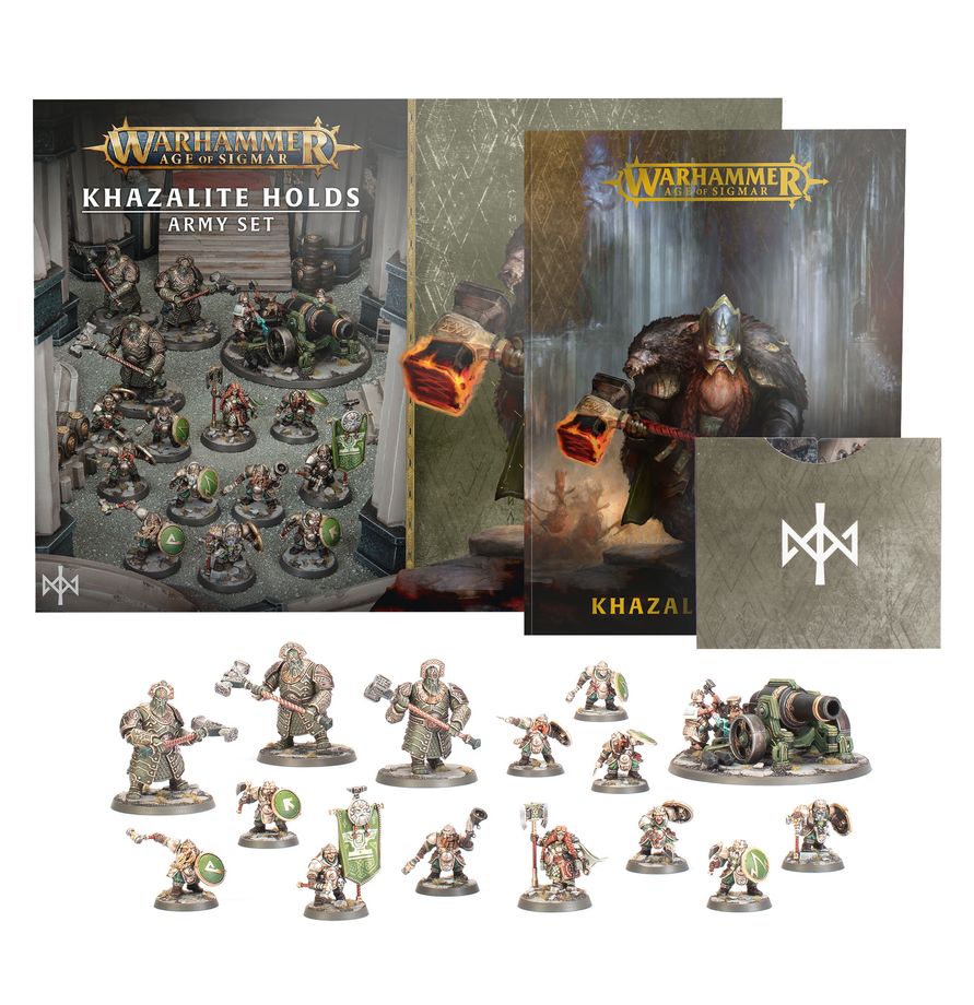AoS Khazalite Holds Army Set