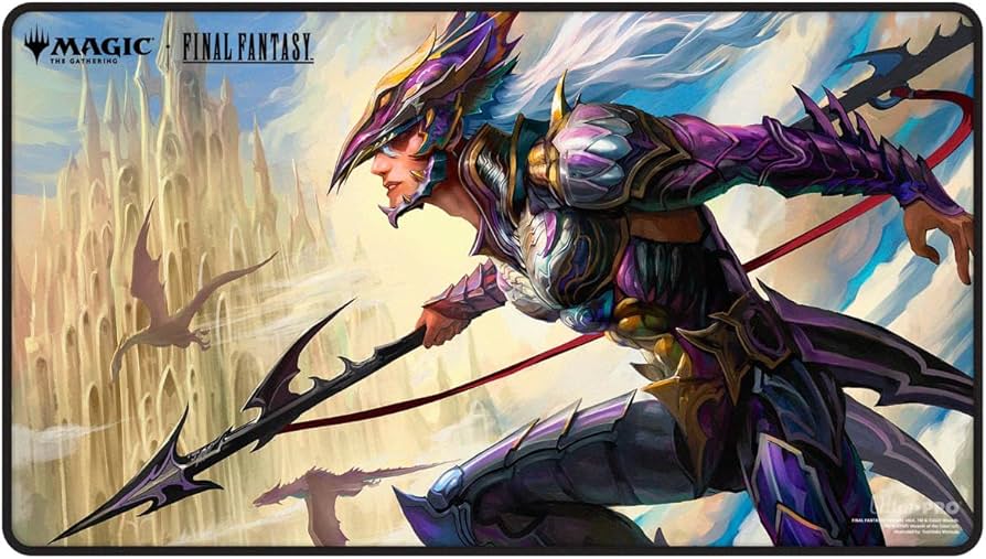 Magic the Gathering Playmat FF Blk Stitched PM Prem X