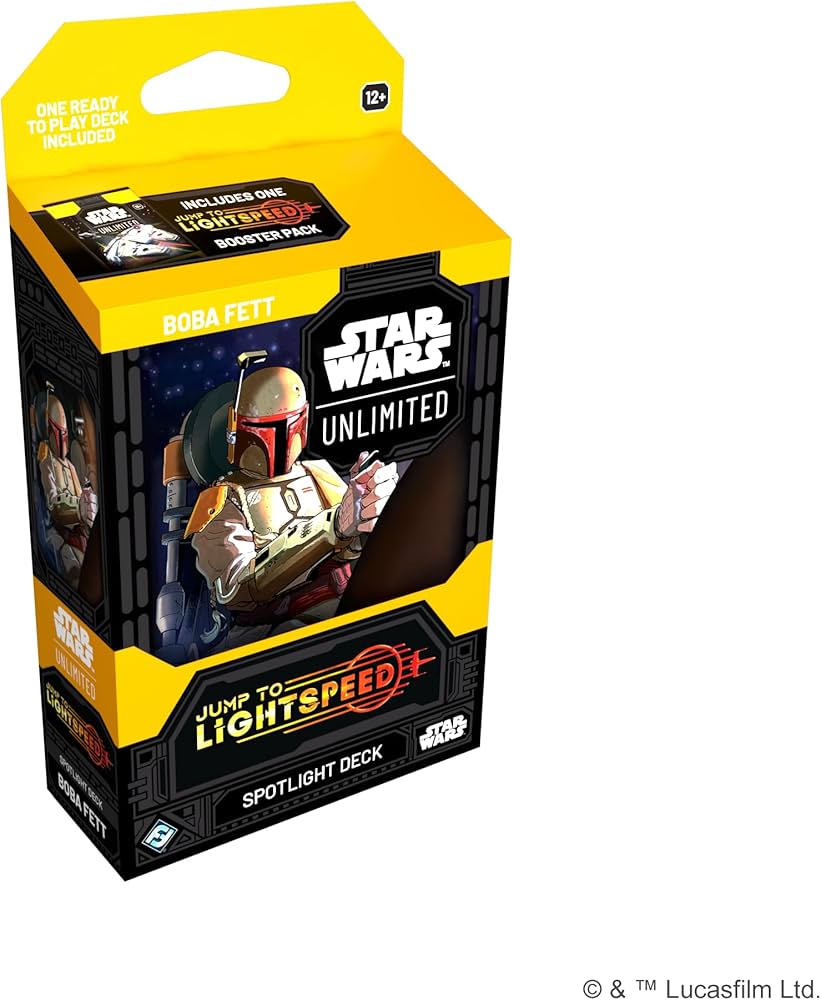 Star Wars Unlimited Jump to Lightspeed Spotlight Deck