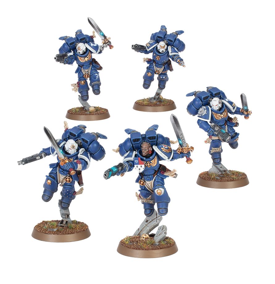 40K Vanguard Veteran Squad with Jump Packs