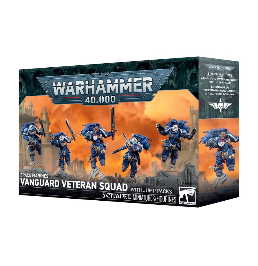 40K Vanguard Veteran Squad with Jump Packs
