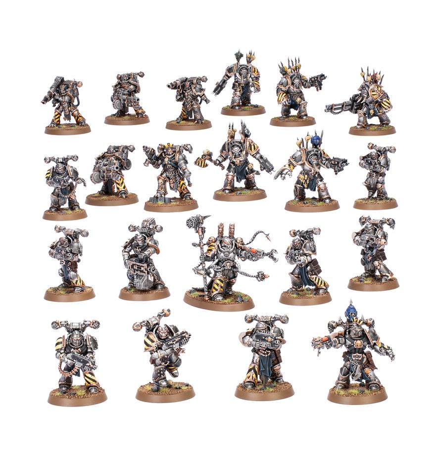 Warhammer 40K Combat Patrol Chaos Space Marines Iron Warriors