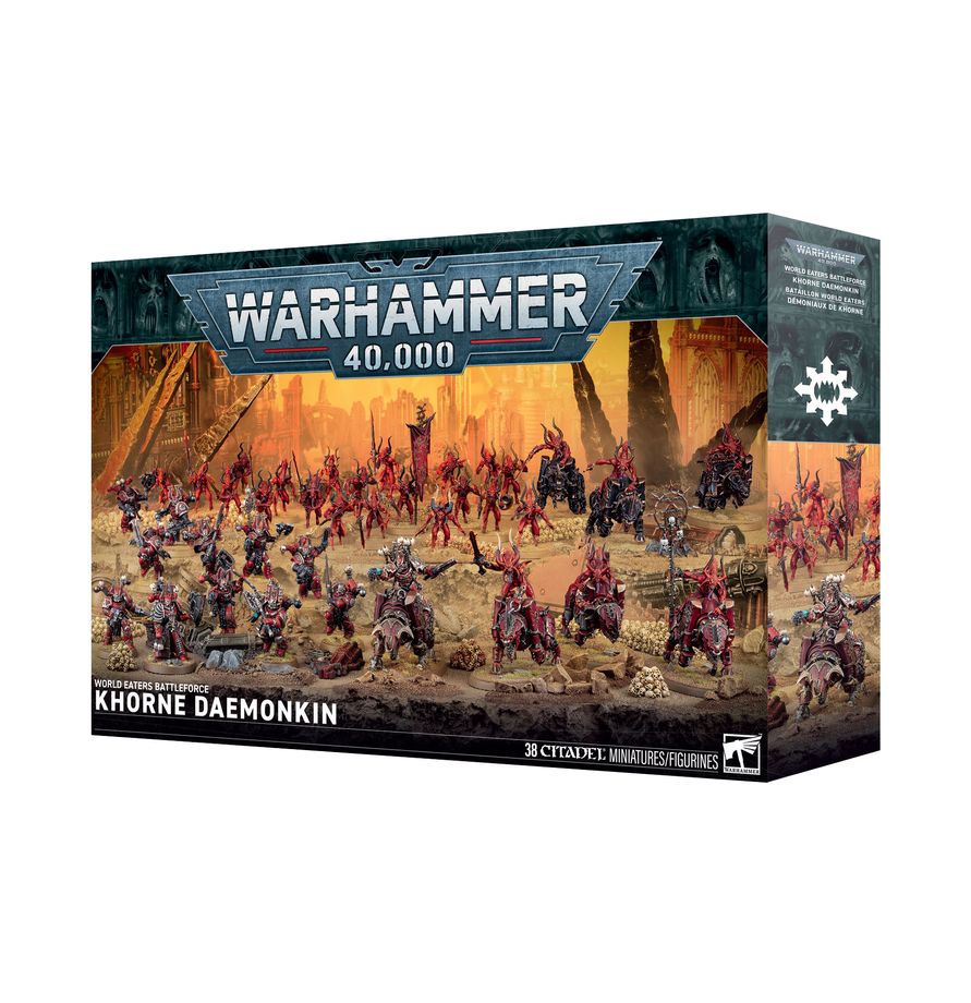 Warhammer 40K World Eaters Battleforce Khorne Daemonkin