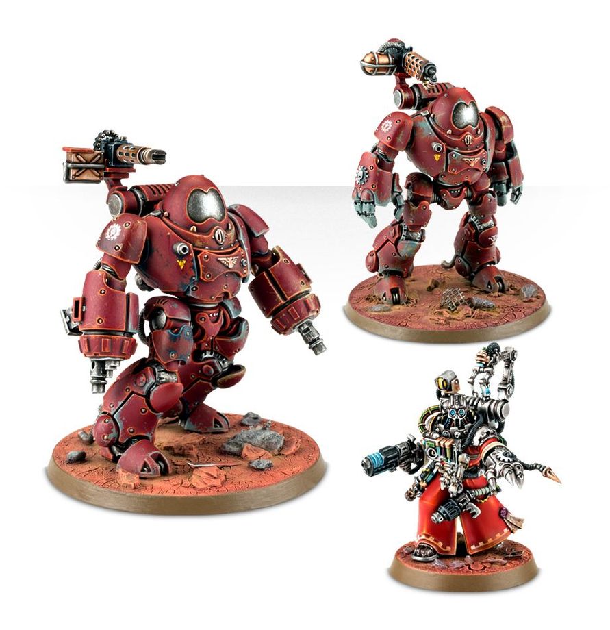 40K Ad Mechanicus Kastelan Robots