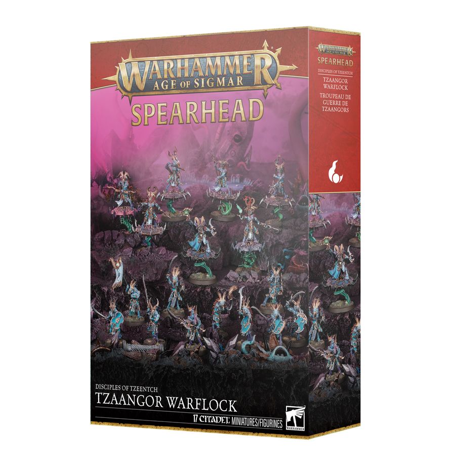 Age of Sigmar Spearhead Disciples of Tzeentch Tzaangor Warflock