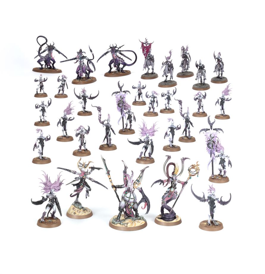 AoS Spearhead Hedonites of Slaanesh Epicurean Revellers