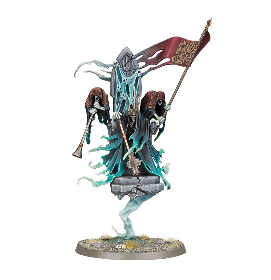 Age of Sigmar Nighthaunt: Kurdoss Valentian the Craven king