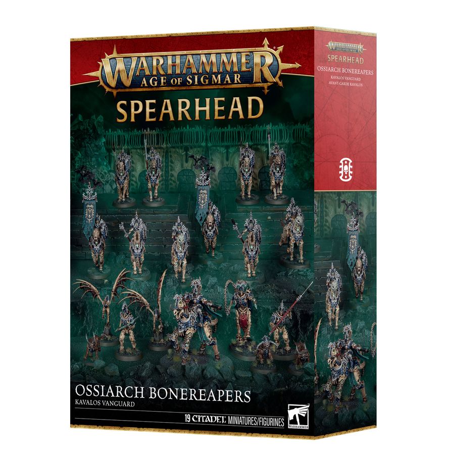 Age of Sigmar Ossiarch Bonereapers Kavalos Vanguard Spearhead