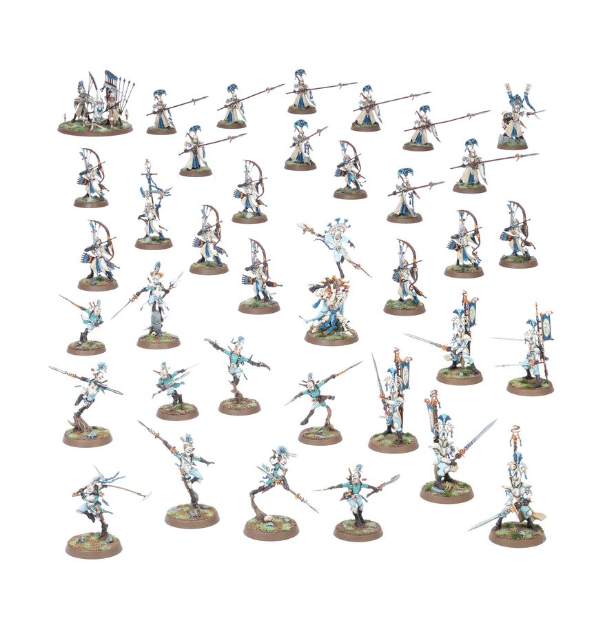 Age of Sigmar Battleforce Lumineth Realm-lords Iliathan Warhost