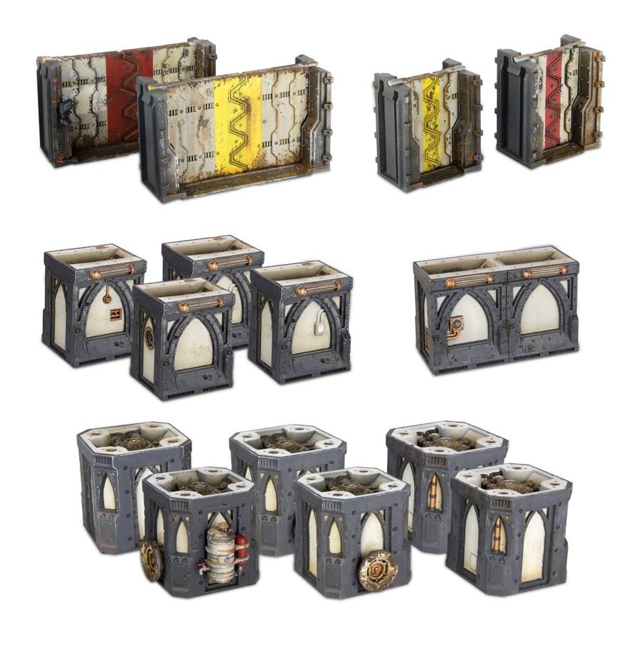 Necromunda Zone Mortalis Columns & Walls