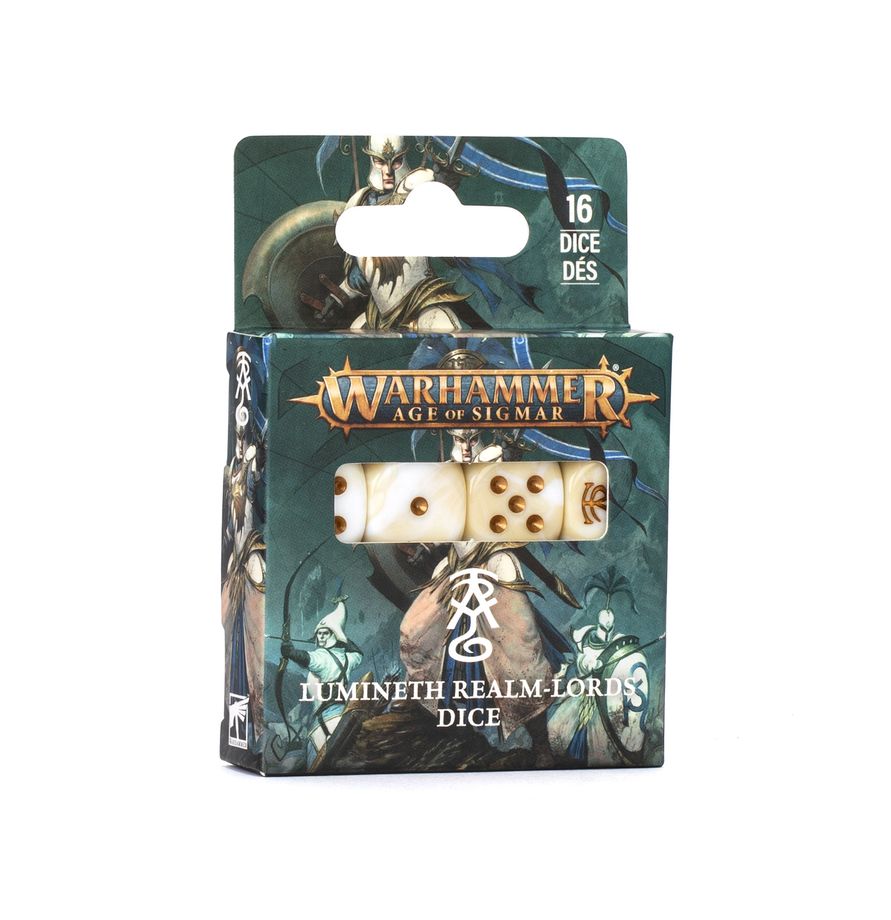 Age of Sigmar Lumineth Realm-lords Dice