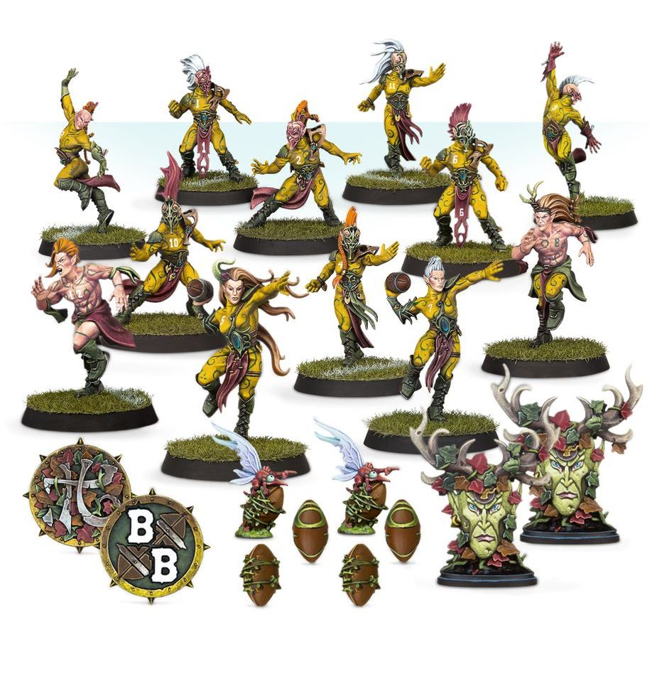 Blood Bowl: Wood Elf Team The Athelorn Avengers