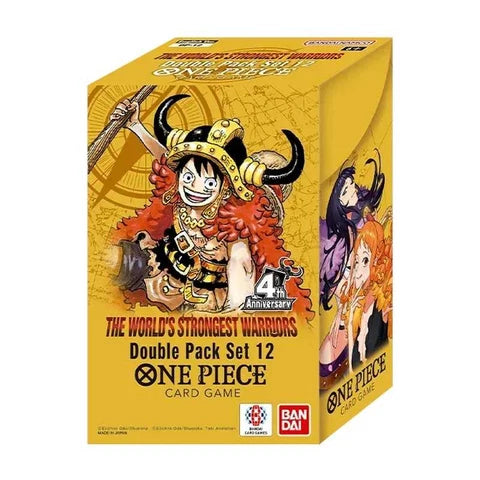 One Piece TCG The World's Strongest Warriors Double Pack Set 12