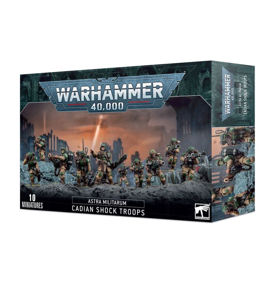 40K: Astra Militarum Cadian Shock Troops