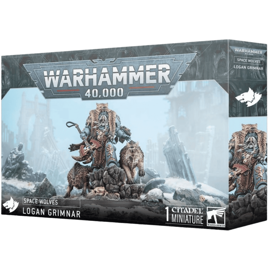 40K: SM Space Wolves Logan Grimnar