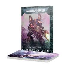 40K: Emporer's Children Data Cards 10th Ed