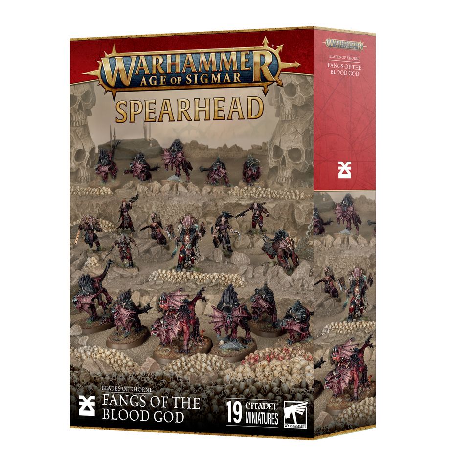 AoS: Blades of Khorne Fangs of the Blood God Spearhead