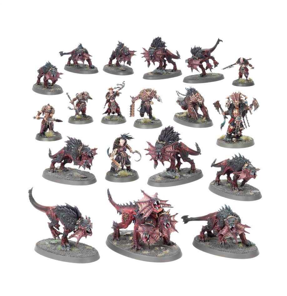 AoS: Blades of Khorne Fangs of the Blood God Spearhead