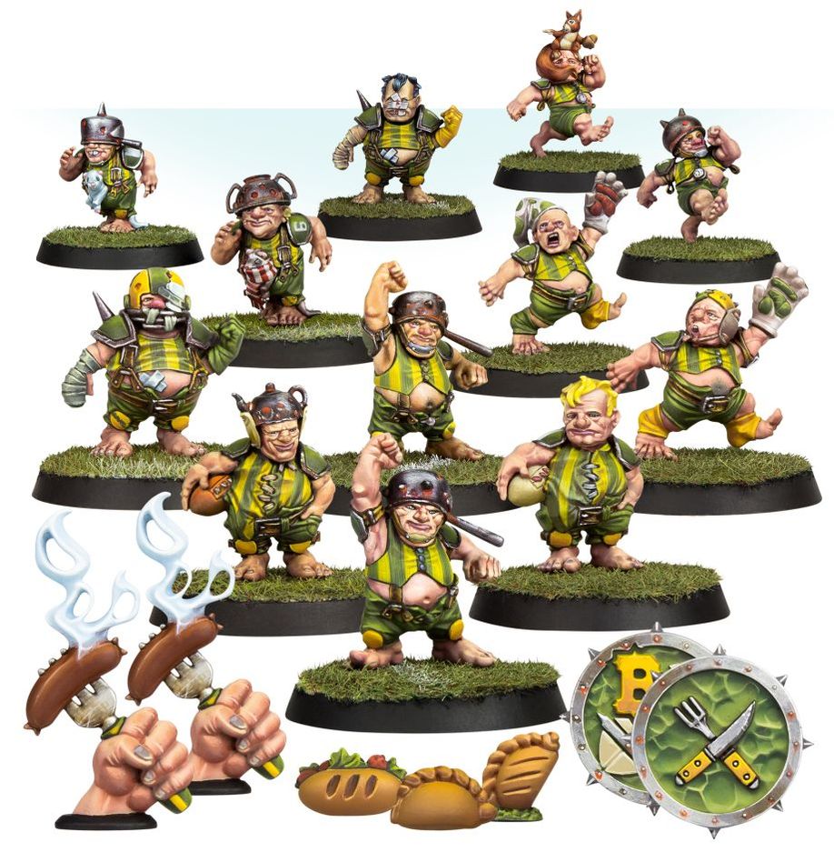 Blood Bowl: Halfling Team The Greenfield Grasshuggers