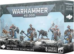 40K: SM Space Wolves Wolf Guard Headtakers