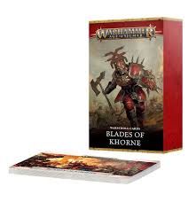 AoS: Blades of Khorne Warscroll Cards 4th ed