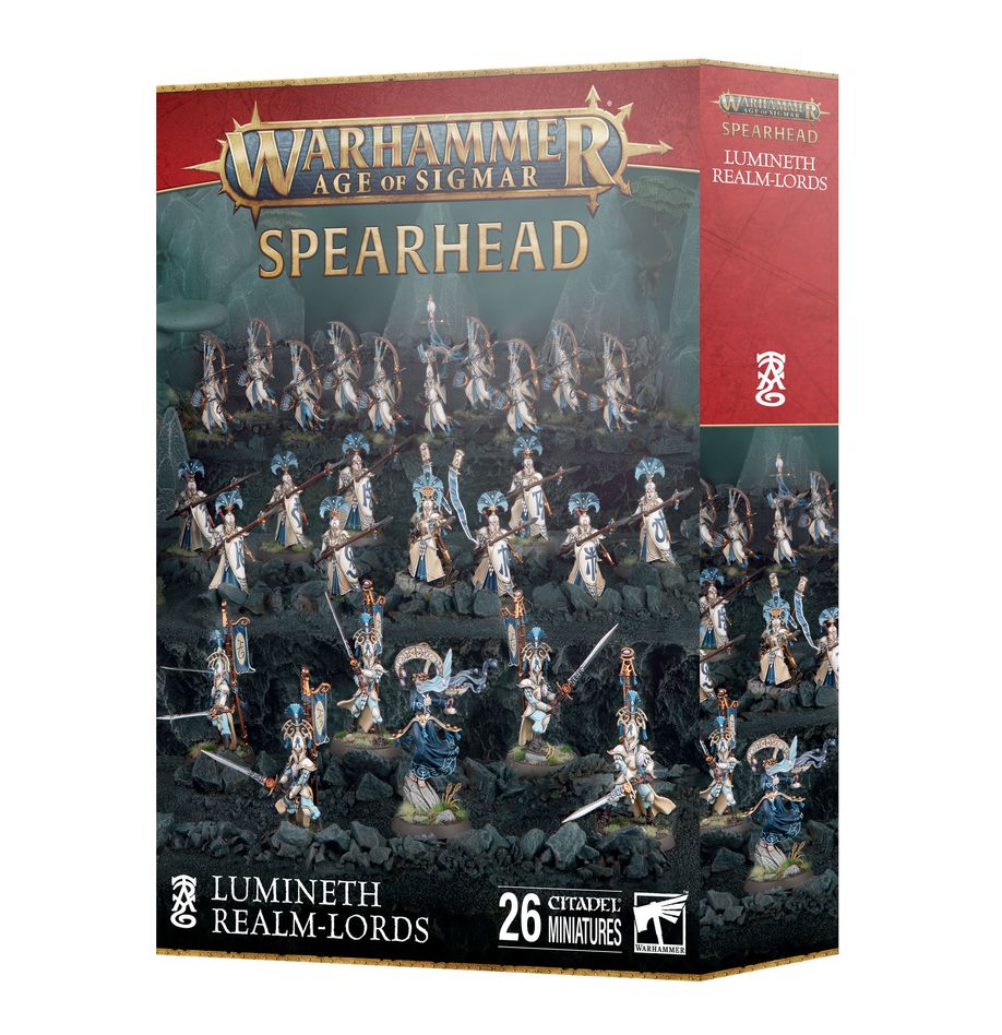 AoS: Lumineth Realm-Lord Spearhead