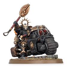 40K: SM Primaris Chaplain on Bike