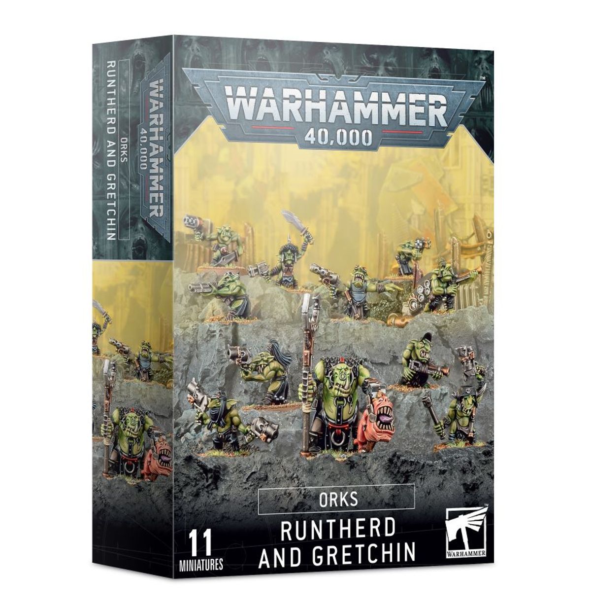 40K: Orks Runtherd and Gretchin