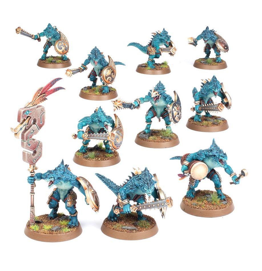 AoS: Seraphon Saurus Warriors