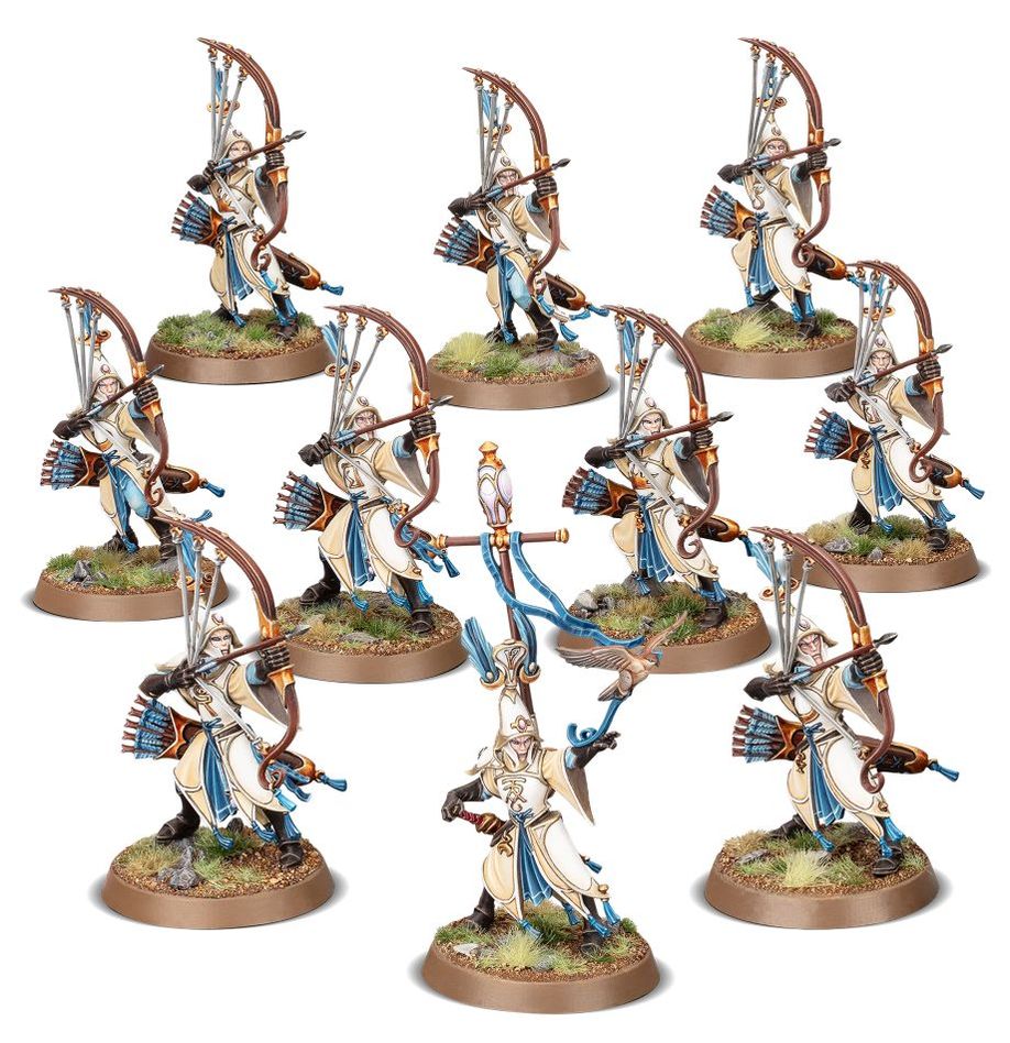 AoS: Lumineth Realm-Lords Vanari Auralan Sentinels