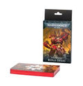 40K: World Eater Datasheet Cards 10th Ed