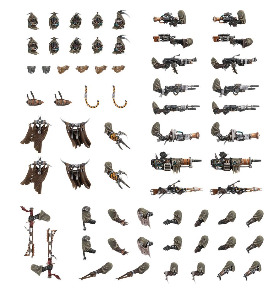 Necromunda: Ash Waste Nomads Weapons & Upgrades