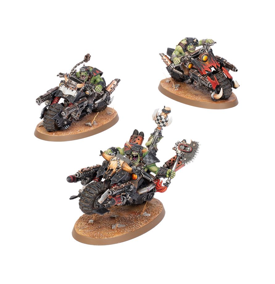 40K Orks: Warbikers