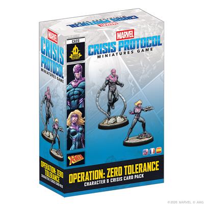 Marvel Crisis Protocol Operation Zero Tolerance Character & Crisis Card Pack