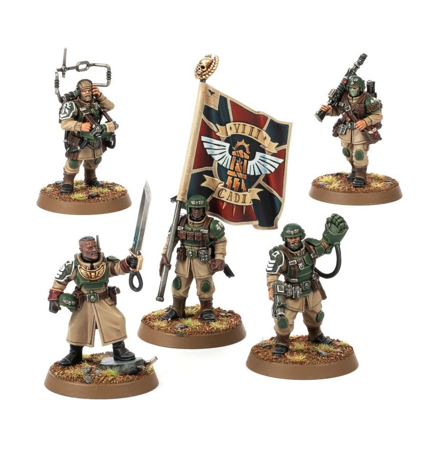 40K Cadian Command Squad