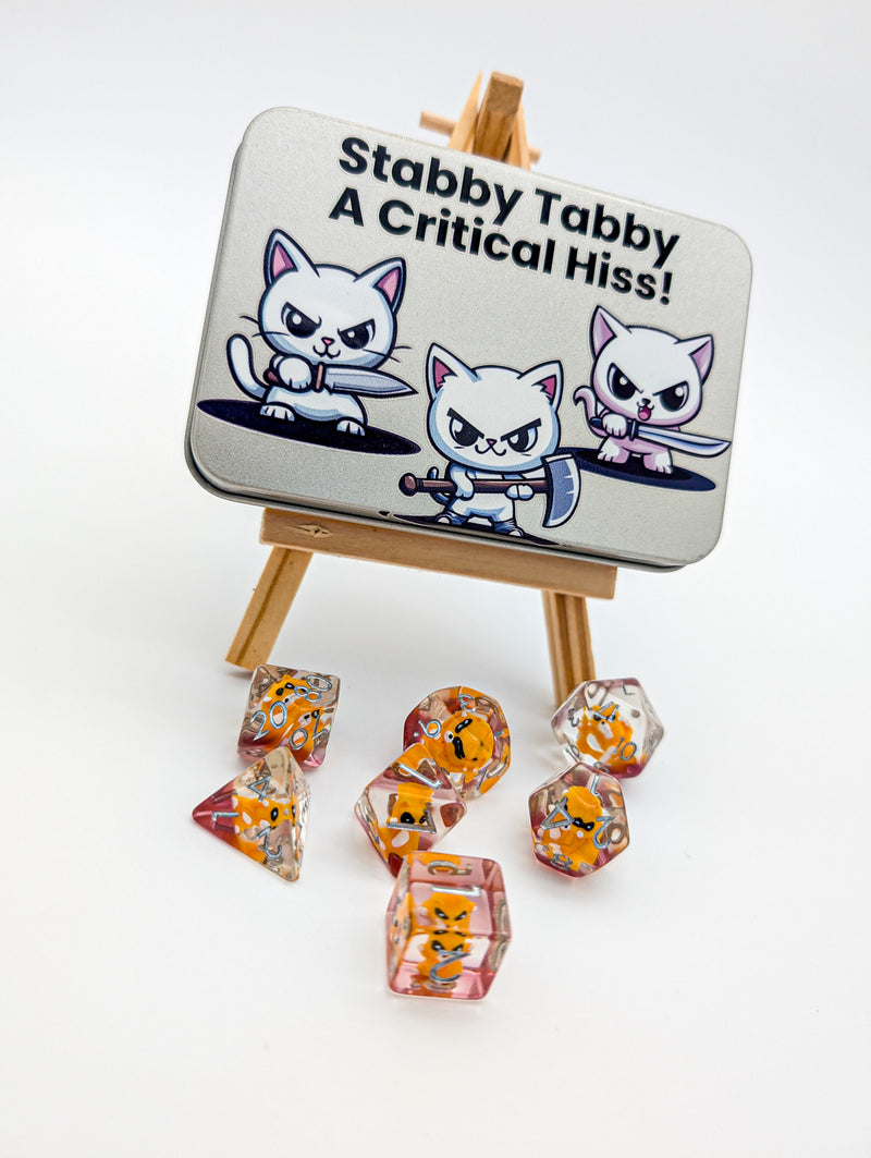 Mystery Dice Goblin Cat Dice Tin