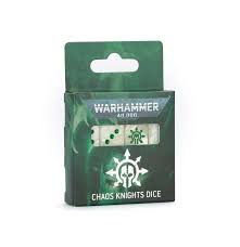 Warhammer 40K Chaos Knights Dice