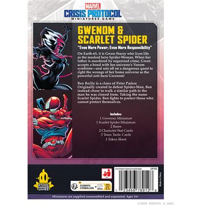 Marvel Crisis Protocol Gwenom & Scarlet Spider