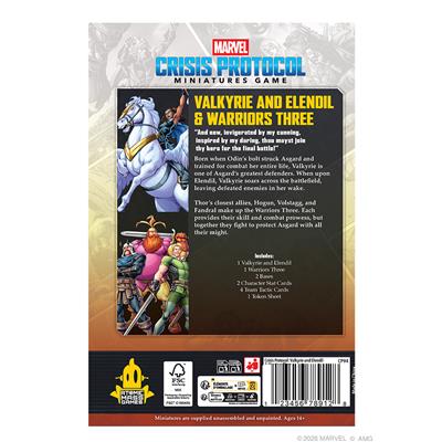 Marvel Crisis Protocol Valkyrie on Elendil & Warriors Three