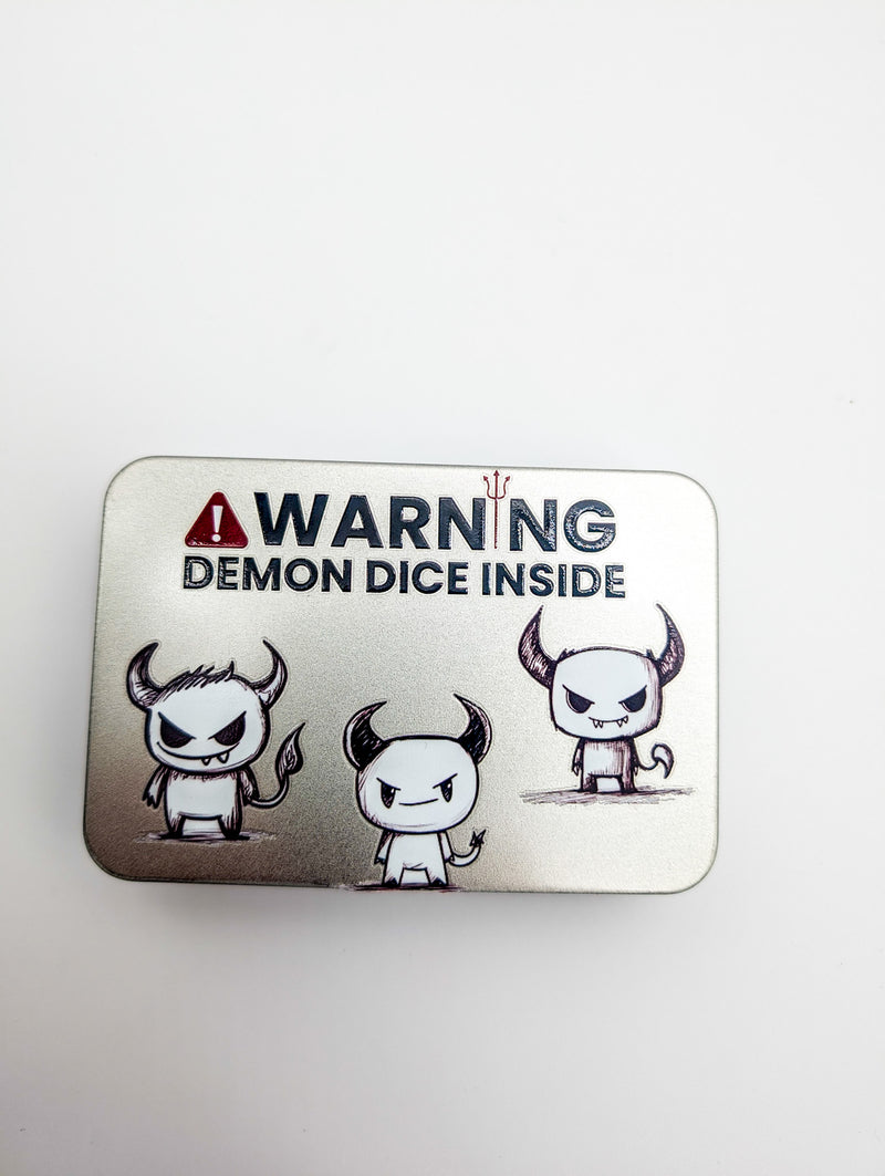 Mystery Dice Goblin Demon Dice Tin