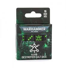 40K Necron Destroyer Cult Dice