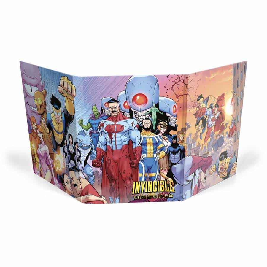 INVINCIBLE RPG: SUPERHERO ROLEPLAYING GAMEMASTER SCREEN